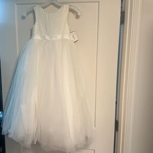 Elegant Cream Lace Kids Dress (Flower girl)